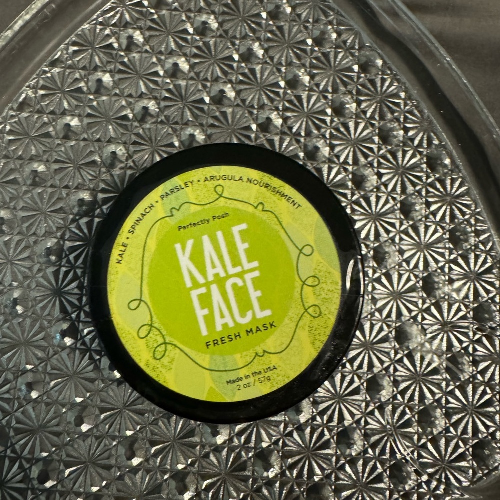 Perfectly Posh Kale Face Fresh Mask - Vibrant Green
